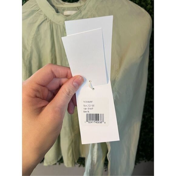 Mother The Sunburst Green Top Size XL NWT - Picture 2 of 7